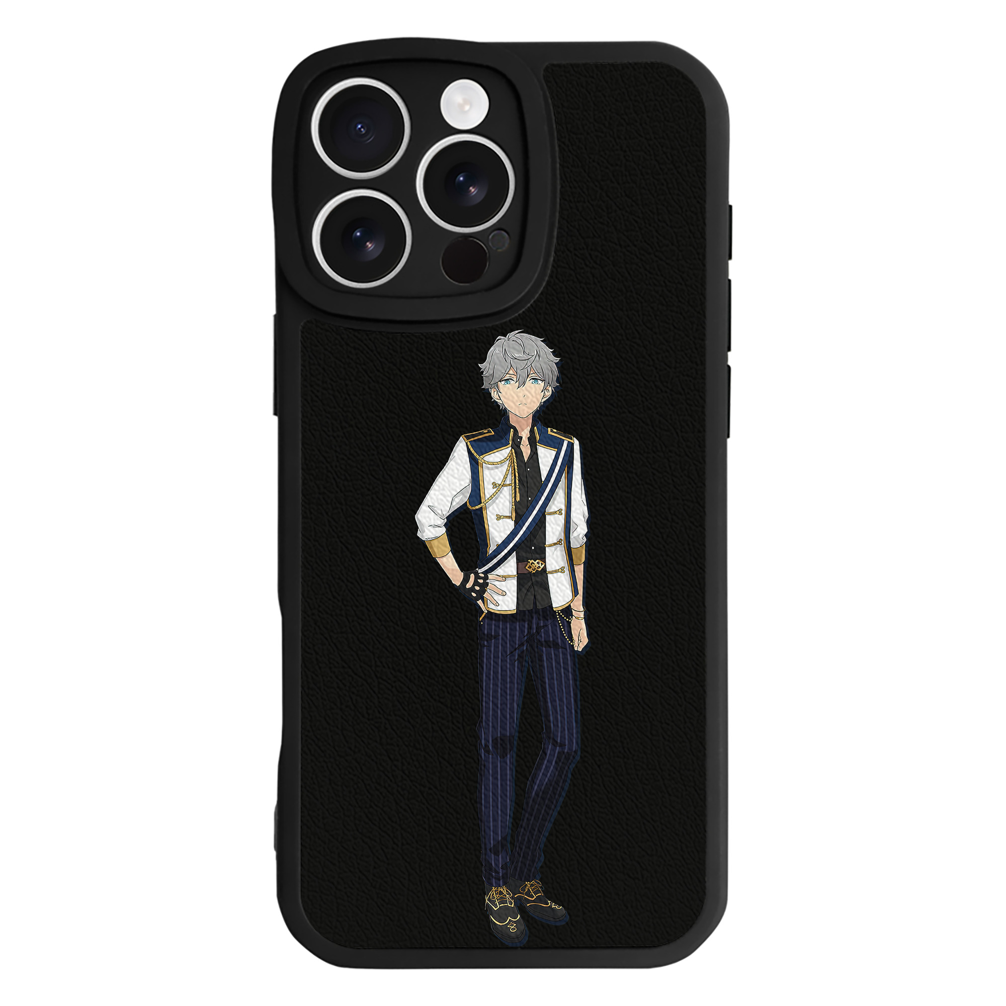 （画像用） あんさんぶるスターズ! Ensemble Stars 【iPhone 16シリーズ対応】シリコンスマホケース（レザー調） 材質：シリコン
